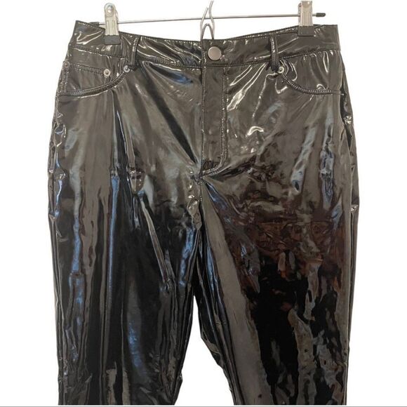 7 For All Mankind Patent Pants Size M - Picture 5 of 11